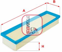 SOFIMA Filtru aer SOFIMA S 3262 A (S 3262 A) - automobilus