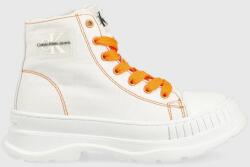 Calvin Klein Jeans gyerek sportcipő fehér - fehér 30 - answear - 22 185 Ft