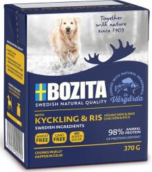 Bozita Dog Csirke és rizs zselé 370g