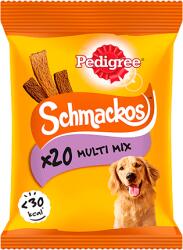 PEDIGREE Pedigree Schmackos Snacks felnőtt kutyáknak marhahússal, csirkével, báránnyal és kacsával 172g