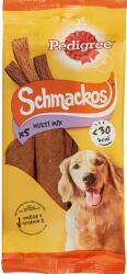 PEDIGREE Schmackos Multi Mix Snack felnőtt kutyáknak minden fajtának marhahússal, csirkével és báránnyal 36g