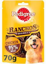 PEDIGREE Ranchos Originals felnőtt kutyakajak csirkével 70g