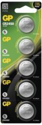 GP Batteries lithium gombelem CR2450 5db/bliszter (B1585)