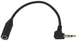 Royal Кабел Royal CABLE-STEREO JACK 2.5-3.5MM, от 1x 3.5mm TRS(ж) към 1x 2.5mm TRS(м), 0.2m, черен