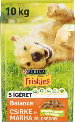 Friskies Balance száraz kutyaeledel csirkével és hozzáadott zöldségekkel 10 kg - online