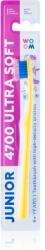 woom Toothbrush Junior 4700 Ultra Soft periuță de dinți pentru copii de la 6 ani ultra moale 1 buc