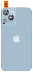 Spigen Folie protectie Spigen Optik EZ FIT compatibil cu iPhone 14 / 14 Plus / 15 / 15 Plus Blue (AGL07166)