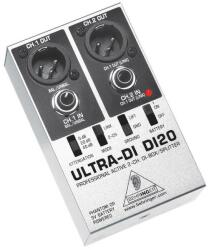 BEHRINGER Ultra-DI DI20 2-csatornás aktív DI-Box/Splitter