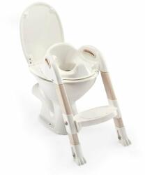 Thermobaby Reductor WC, Thermobaby, Kiddyloo Marron Glace, Cu scarita, 18 luni+, Alb (THE_1725_Marron_Glace)