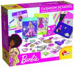 Lisciani Set creativ, Barbie, Scoala de moda, Cu catalog de moda, Cu sabloane pentru desen si accesorii, 4 ani+, Multicolor (142568)