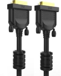 VCOM kábel DVI dual link (DVI24+1 M/M, 1080p) 1.8m, fekete (CG442GD-1.8)