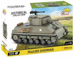 COBI - 2711 II WW Sherman M4A3E8 Easy Eight, 1: 48, 320 k