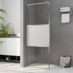 vidaXL Paravan de duș walk-in, 80 x 195 cm, sticlă ESG semi-mată (146640) - vidaxl