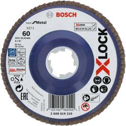 Bosch Discuri de slefuire evantai X-LOCK, versiunea dreapta, placa din plastic, 125 - Cod producator : 2608619210 - Cod EAN : 316514 - 2608619210 (2608619210)