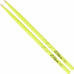 Zildjian Z5AACDGY 5A Acorn Wood Neon Yellow Палки за барабани (Z5AACDGY)
