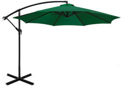 Timeless Tools Umbrela de soare suspendata 2, 7 m - diferite culori-verde (HOP1000812-1)