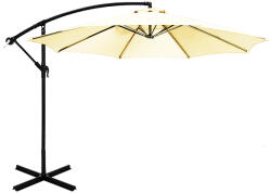 Timeless Tools Umbrela de soare suspendata 2, 7 m - diferite culori-crem (HOP1000812-4)
