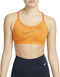 Nike Indy lightSup Padded Sport-BH Women Orange Melltartó dm0574-738 Méret L - top4sport