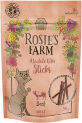 Rosie's Farm Rosie's Farm Snack "Sticks" Vită - 3 x 50 g