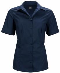 James & Nicholson (Daiber) Női rövidujjú ing JN643 - Sötétkék | 2XL (1-JN643-1748412)