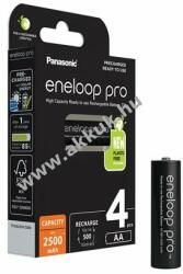 Panasonic Panasonic eneloop pro AA ceruza akku 2500mAh 4db/csomag