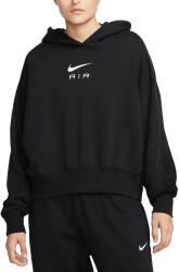 Nike Air Fleece Hoody black Kapucnis melegítő felsők dq6915-010 Méret L - weplayhandball