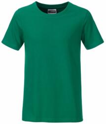 James & Nicholson (Daiber) Tricou clasic pentru băieți din bumbac organic 8008B - Verde irlandeză | XXL (1-8008B-1755042)