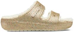 Crocs Classic Cozzzy Glitter Sandal Női szandál (208124-93S M6W8)
