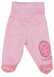 AB Pamut belül bolyhos talpas nadrág - Rózsaszín - Süni (74)