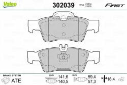 VALEO set placute frana, frana disc VALEO 302039 - automobilus