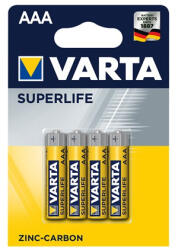 VARTA Baterie Superlife R03 Bl 4 Buc Varta (bat0246) - cadouriminunate Baterii de unica folosinta