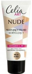 Celia Fond de ten matifiant - Celia Nude Mattifying Foundation 02 - Natural