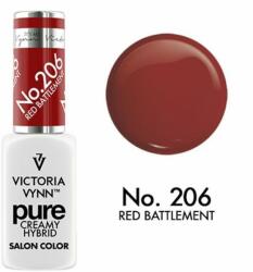 Victoria Vynn Oja Semipermanenta Victoria Vynn Pure Creamy 206 Red Battlement