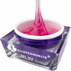 Allepaznokcie Jelly Pink Glass Gel UV 50 ml - Allepaznokcie