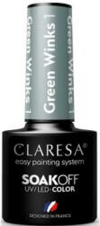 Claresa Gel-lac de unghii - Claresa Green Winks Soak Off UV/LED Color 4