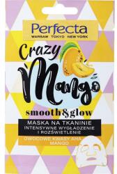 Perfecta Mască din țesătură pentru față Iluminare și Netezire - Perfecta Crazy Mango Smooth & Glow 20 ml