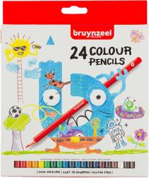 Színes ceruzák gyerekeknek Bruynzeel - 24 db-os készlet