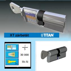 TITAN Titán XT nikkel, 35X70, 3 kulccsal (XT 35X70)