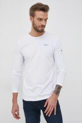 Pepe Jeans hosszú ujjú Original Basic 2 fehér, sima - fehér M