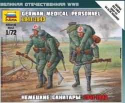 Zvezda German Medical Personnel 41-43 1:72 (6143)