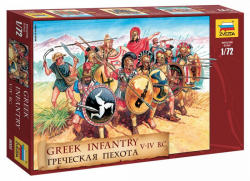 Zvezda Greek Infantry V-IV BC 1:72 (8005)