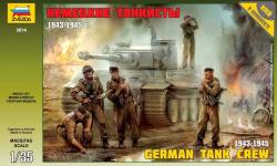 Zvezda German Tank Crew WWII Late 1:35 (3614)