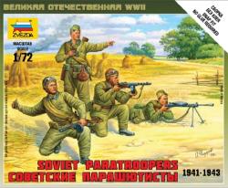 Zvezda Soviet Paratroops 1:72 (6138)