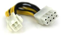 VCOM Захранващ кабел VCom CE312 ATX 4pin(м)(ATX) към 8pin(м)(EPS), 0.15m (CE312)
