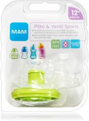 MAM Baby Bottles Spout & Valve Sports set pentru copii 12m+ 1 buc