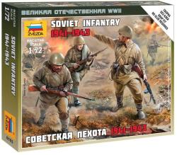 Zvezda Soviet Infantry 1941 1:72 (6103)