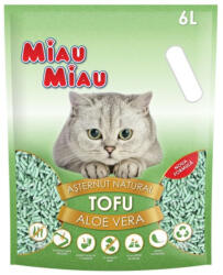 Miau Miau Nisip Pisici Tofu Aloe Vera, Miau Miau 6L