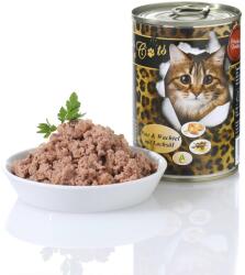 O'Canis Hrana umeda pentru pisici adulte, cu prepelita, curcan si ulei de somon 400 g