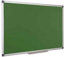  Krétás tábla, zöld felület, nem mágneses, 60x90 cm, alumínium keret (VVK02) - iroda24