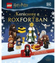 HVG Könyvek Lego: Harry Potter, Crăciun la Hogwarts, cu minifigurină Harry Potter - carte pentru copii, în lb. maghiară (3991) Carte de colorat